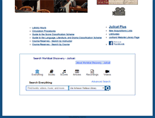 Tablet Screenshot of library.juilliard.edu